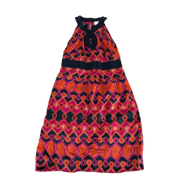 LOFT 00P 00 Petites Dress Orange Pink Knee Length - Picture 1 of 5